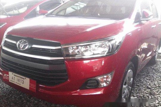 Red Toyota Innova 2017 at 1900 km for sale-1