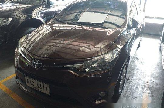 Selling Brown Toyota Vios 2015 in Cainta -1