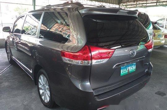 Grey Toyota Sienna 2013 for sale in Manila-4