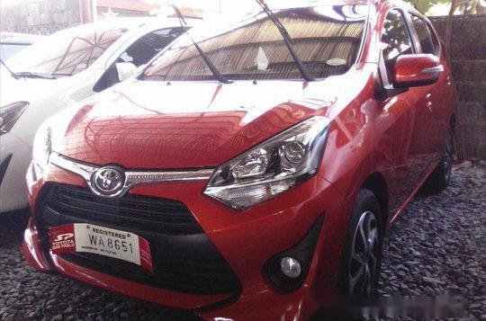 Orange Toyota Wigo 2017 at 5900 km for sale-2