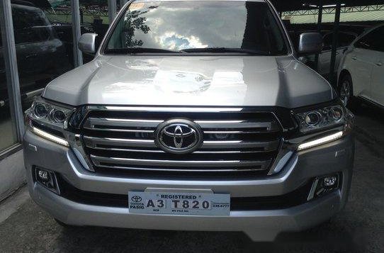 Silver Toyota Land Cruiser 2018 at 2719 km for sale
