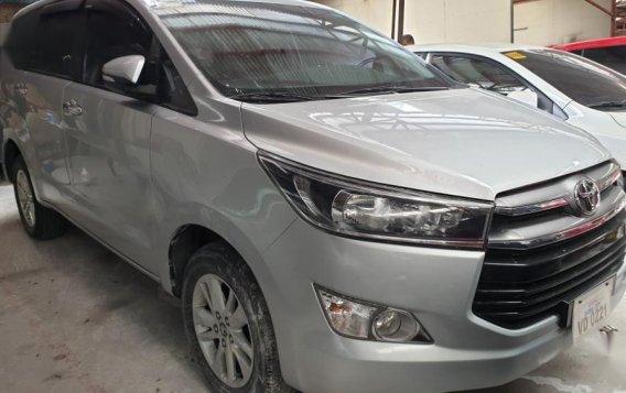 Silver Toyota Innova 2016 Manual Diesel for sale in Quezon City-1