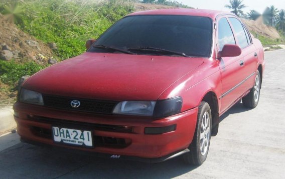 Selling Red Toyota Vios 1996 at 130000 km in Daraga