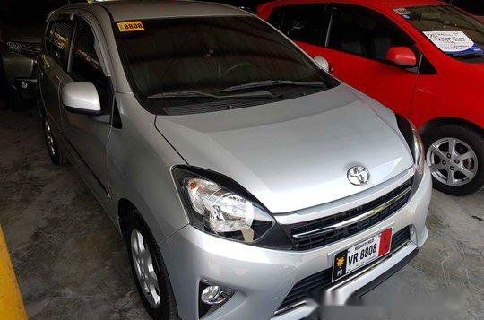 Selling Silver Toyota Wigo 2017 in Pasig