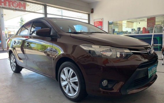 Brown Toyota Vios 2014 Sedan at 80000 km for sale in Parañaque-8