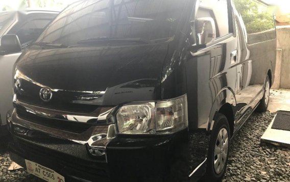 Black Toyota Hiace 2018 for sale in Manual