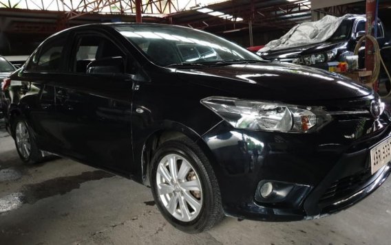 Black Toyota Vios 2015 Manual Gasoline for sale in Quezon City-1