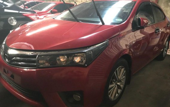 Selling Red Toyota Altis 2017 in Quezon City