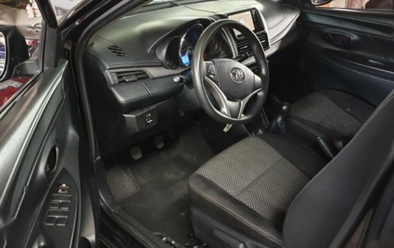 Black Toyota Vios 2015 Manual Gasoline for sale in Quezon City-3