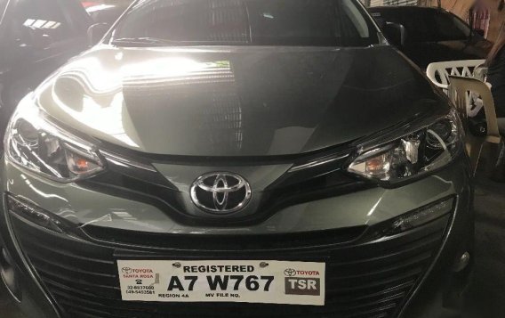 Green Toyota Vios 2018 for sale in Automatic