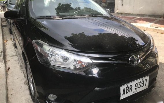 Selling Black Toyota Vios 2016 at 10000 km in Quezon City