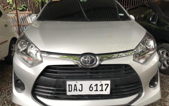 Selling Silver Toyota Wigo 2019 in Quezon City