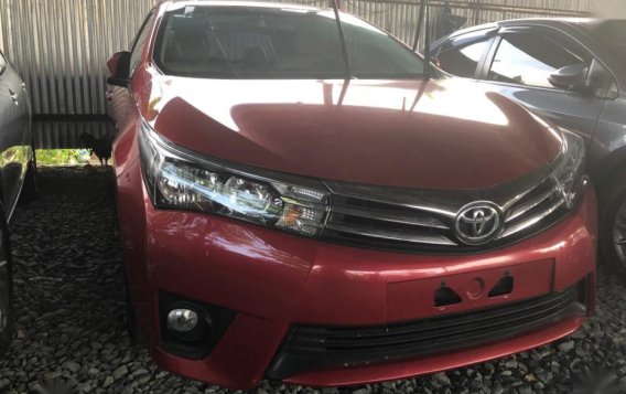 Sell Red 2017 Toyota Altis in Quezon City