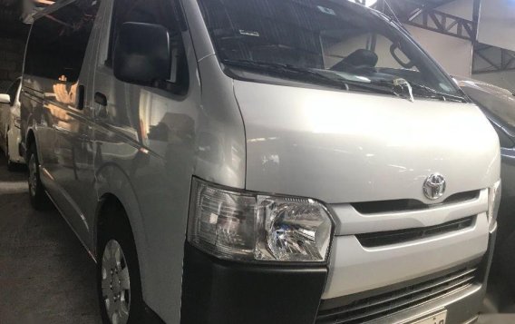 Sell Silver 2019 Toyota Hiace Manual Diesel at 10000 km in Quezon City-1