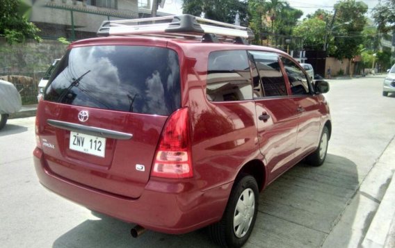 Selling Red Toyota Innova 2008 Manual Gasoline in Quezon City-4