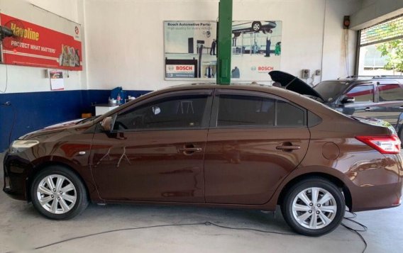 Brown Toyota Vios 2014 Sedan at 80000 km for sale in Parañaque-4