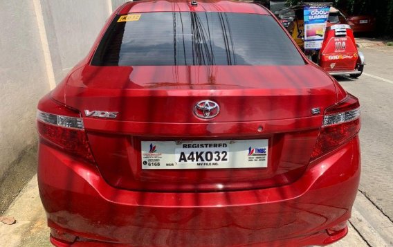 Sell Red 2018 Toyota Vios Sedan in Quezon City-2