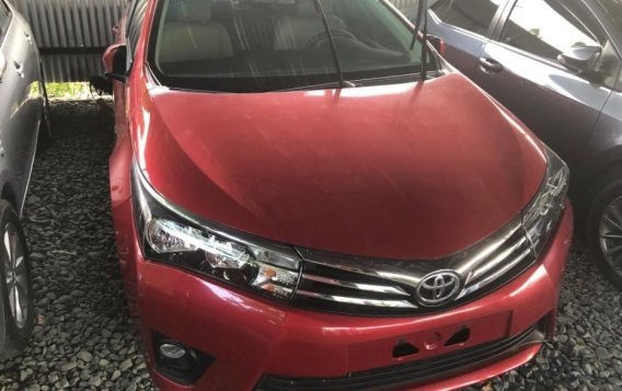 Sell Red 2017 Toyota Altis in Quezon City-1