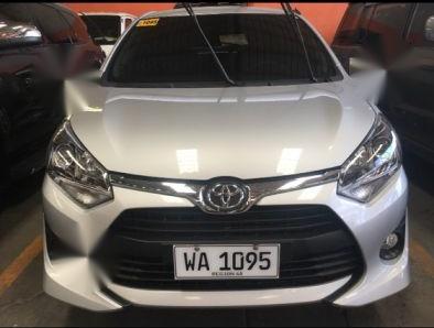 2nd Hand Toyota Wigo 2017 Manual Gasoline for sale in Quezon City