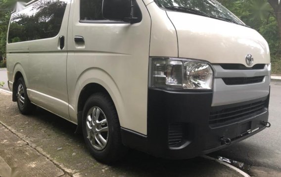 White Toyota Hiace 2019 for sale in Quezon City-1