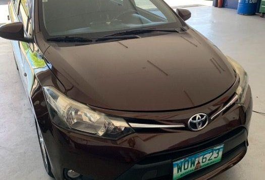 Brown Toyota Vios 2014 Sedan at 80000 km for sale in Parañaque-3