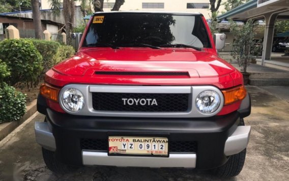 Sell 2nd Hand 2016 Toyota Fj Cruiser Automatic Gasoline at 22000 km in Marilao