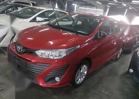 Red Toyota Vios 2019 for sale in Manual