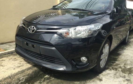 Black Toyota Vios 2016 Manual Gasoline for sale in Quezon City-2