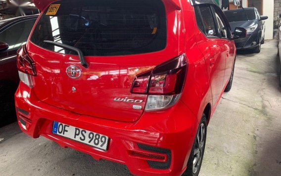 Sell Red 2019 Toyota Wigo in Quezon City-2