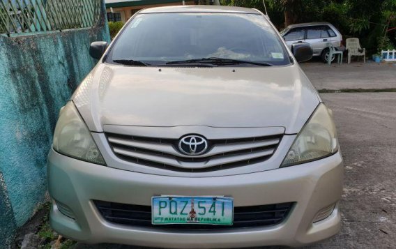 Beige Toyota Innova 2011  Manual  Diesel for sale-3