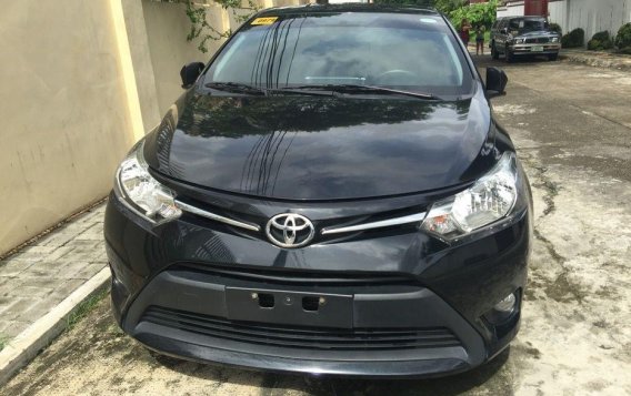 Black Toyota Vios 2016 Manual Gasoline for sale in Quezon City