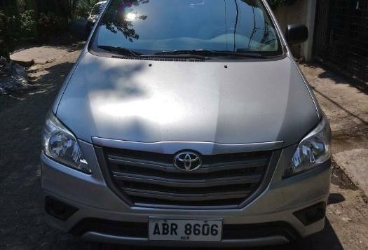 Silver Toyota Innova 2015 at 28000 km for sale in Cainta-1