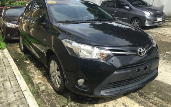 Black Toyota Vios 2016 Manual Gasoline for sale in Quezon City-1