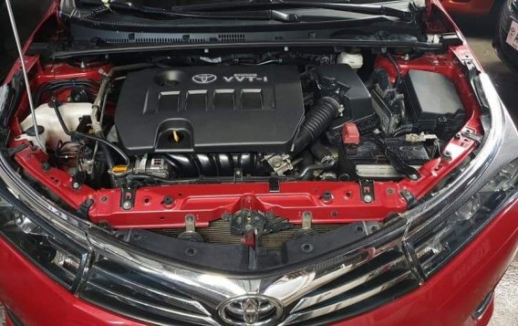 Red Toyota Altis 2017 Automatic Gasoline for sale in Quezon City