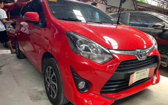 Red Toyota Wigo 2019 for sale in Quezon City-1