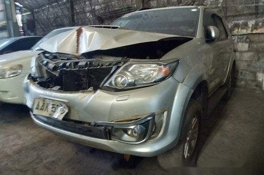 Silver Toyota Fortuner 2014 for sale in Makati