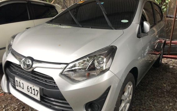 Silver Toyota Wigo 2019 at 3000 km for sale in Quezon City-1