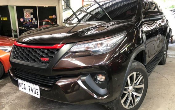 Brown Toyota Fortuner 2018 for sale in Quezon City