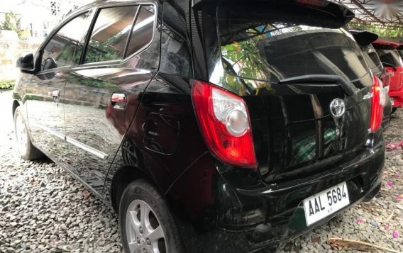 Black Toyota Wigo 2014 Automatic Gasoline for sale in Quezon City-3