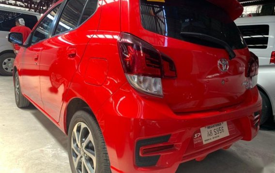 Red Toyota Wigo 2019 for sale in Quezon City-3