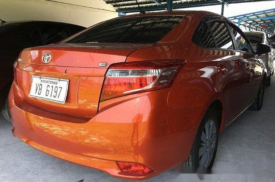 Orange Toyota Vios 2016 Manual Gasoline for sale-4