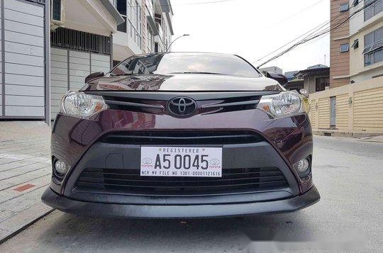 Selling Red Toyota Vios 2018 at 14000 km in Quezon City-1