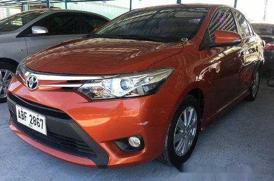 Sell Orange 2015 Toyota Vios Automatic Gasoline at 50000 km-2