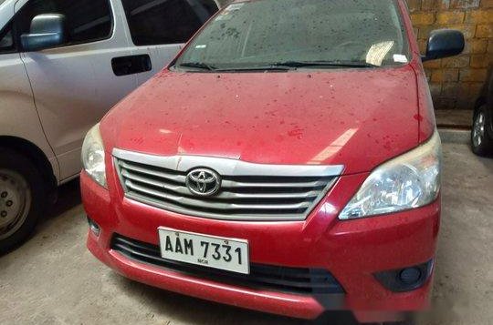 Sell Red 2014 Toyota Innova Manual Gasoline at 66000 km in Makati-2