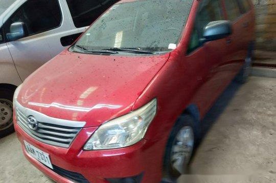 Sell Red 2014 Toyota Innova Manual Gasoline at 66000 km in Makati-3