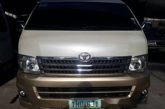 Selling White Toyota Hiace 2011 Automatic Diesel in Parañaque-1