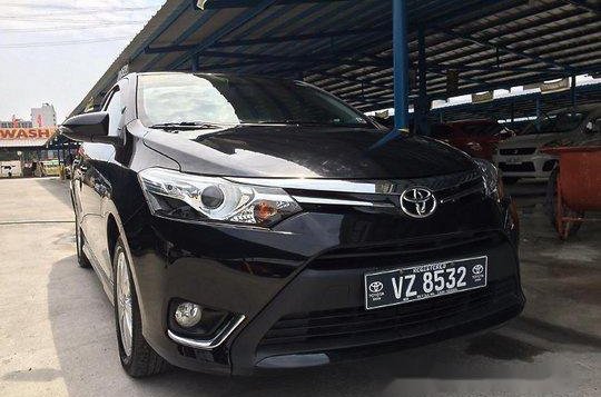 Black Toyota Vios 2017 at 24000 km for sale in Parañaque-1