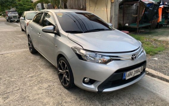 Silver Toyota Vios 2015 Sedan for sale in Manila-7