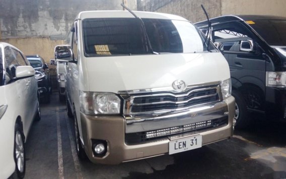 White Toyota Hiace 2017 Van for sale in Manila