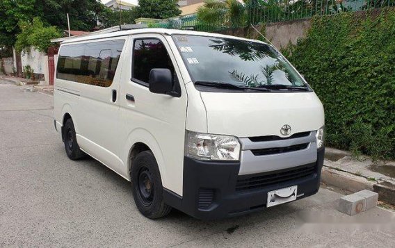 White Toyota Hiace 2014 for sale in Quezon City 